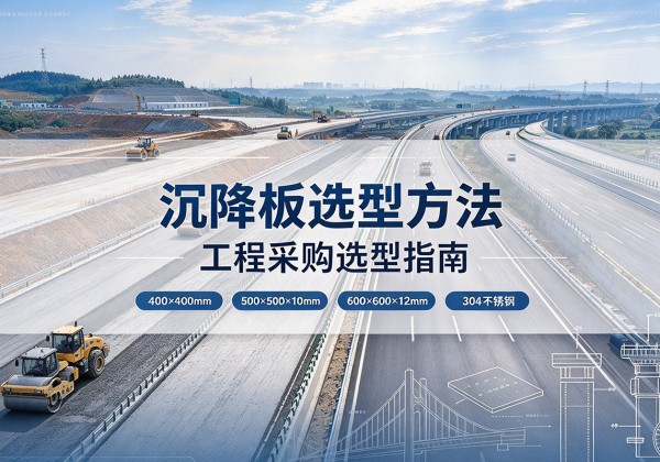 金凤沉降板选择方法