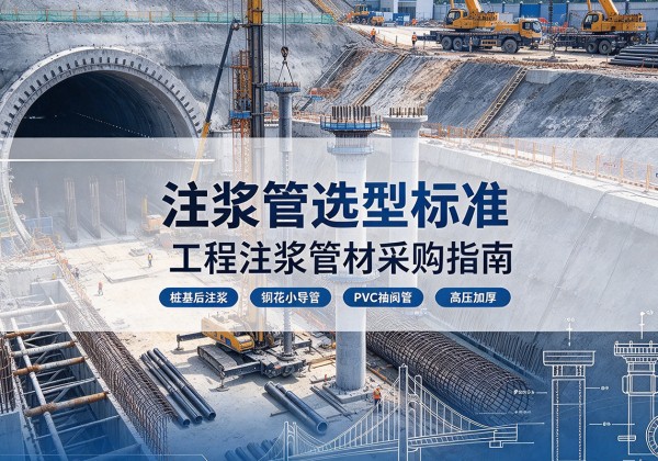 金凤注浆管选型标准